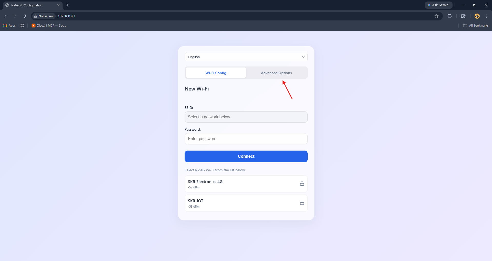 ESP32-S3 Configuration Portal